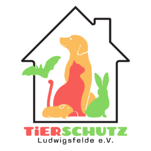 Logo Tierschutz Ludwigsfelde bunt hell